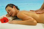 Femme se Massage Paradise Island, Bahamas