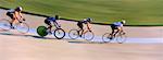 Bicycle Race on Track