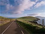 Route le long du littoral Irlande