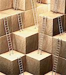 Granite Blocks with Ladders