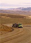 Or minerai transport Nevada, USA