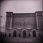 Bâtiment abandonné Detroit, Michigan, États-Unis