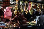 Markt auf der Strasse, Paris, Frankreich