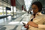 Woman with Palm Pilot