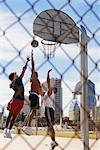 Playing Basketball