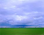 Gewitterwolken Elie, Manitoba, Kanada