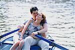 Couple in Rowboat