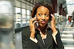 Businesswoman on Cell Phone