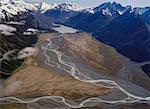 Murchison Gletscher und Tasman River, Westland Nationalpark Neuseeland