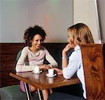 Frauen in einem Café