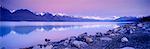 Mountains Reflected in Lake