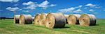 Hay Bales in Field