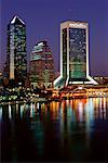 Skyline de Jacksonville Jacksonville, Floride