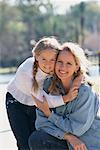 Portrait of Mother and Daughter