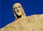 Bust of Statue of Christ the Redeemer Rio de Janeiro, Brazil