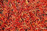 Gros plan de piments rouges