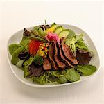 Close-Up of Steak Salad