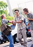 Students in Parking Lot