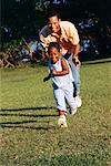 Father Playing with Daughter