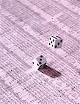 Dice on Financial Paper