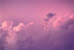 Sunset, Cumulus Clouds