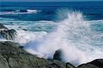 Waves on Atlantic Ocean Coast, Boulderbaai, West Coast Nat Park, Northern Cape, South Africa