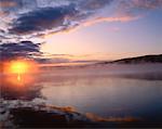 Lac des deux-rivières, Parc Provincial Algonquin, Ontario, Canada