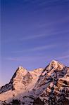 Mount Eiger und Mount Monch, Schweiz