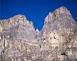 Mountain Peaks, Banff National Park, Alberta, Canada