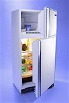 Refrigerator with Open Door