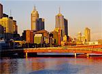 Skyline de Melbourne Victoria, Australie