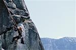 Mountain Climber Squamish, British Columbia Canada