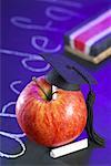 Apple, Eraser and Mortarboard