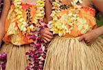 Danseurs de hula, Oahu, Hawaii