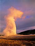 Old Faithful Geyser Yellowstone National Park Wyoming, USA