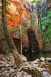 Emma Gorge à El Questro l'Australie-occidentale Kimberley