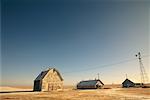 Ferme du Dakota du Sud, USA