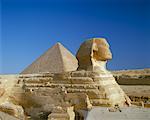 Cheop der Pyramide und Sphinx von Giza, Ägypten
