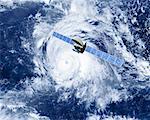 Ouragan et Satellite