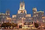 Plaza De La Cibeles Madrid, Spanien