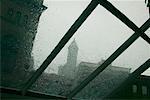 Smith Tower in the Rain Seattle, Washington, USA