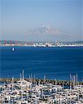 Port de Seattle, Washington, USA
