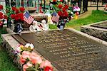 Elvis Presleys Grab in Memphis, Tennessee, USA