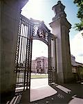 Buckingham Palace through Canada Gate London, England