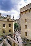 Overview of Courtyard Tower of London London, England