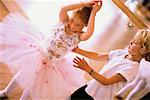 Enfants apprenant le Ballet