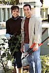 Portrait of Gardening Couple