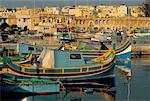 Malte, port de Marsaxlokk