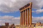 Temple of Jupiter Ruins Baalbak, Lebanon