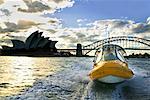 Wasser-Taxi im Hafen Sydney, neuen Südwales-Australien